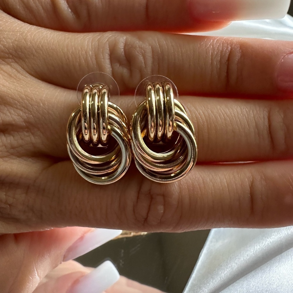Best seller Fashion Zara Gold-Tone Hoop Earrings